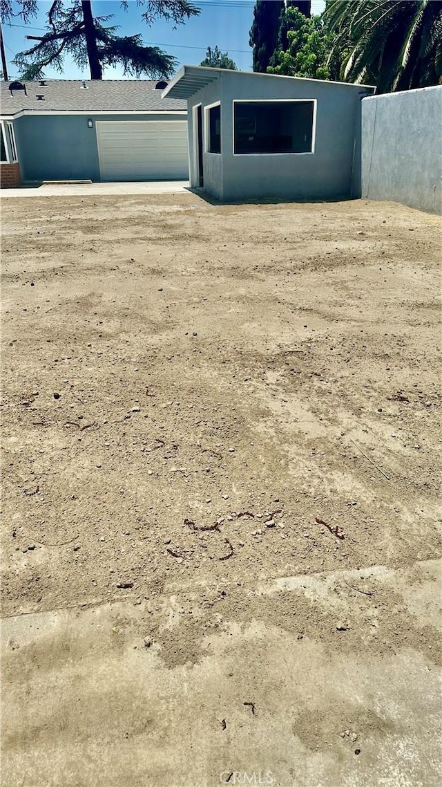 2045 S Cypress Ave, Ontario, CA 91762 - view of yard with a garage