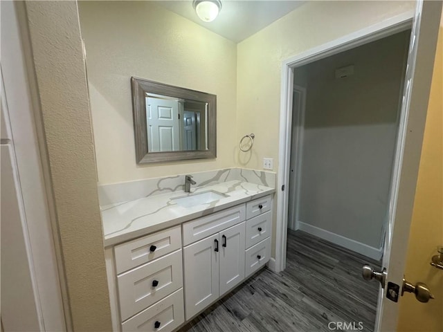 1881 Mitchell Ave Unit 34, Tustin, CA 92780 - bathroom with vanity and wood finished floors
