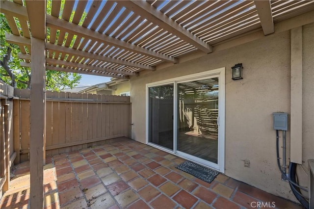 1881 Mitchell Ave Unit 34, Tustin, CA 92780 - view of patio / terrace featuring a pergola