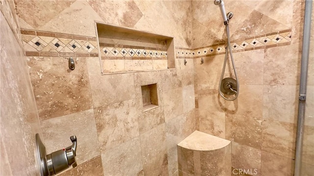 1133 S Paula Dr Unit 7, Fullerton, CA 92833 - bathroom featuring a tile shower