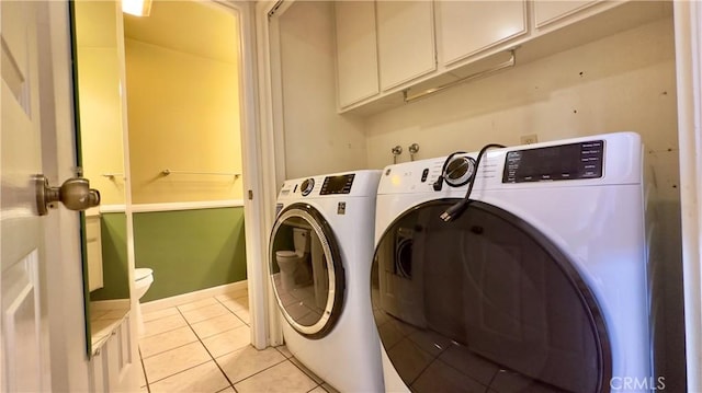 1133 S Paula Dr Unit 7, Fullerton, CA 92833 - laundry room with washing machine and dryer and light tile patterned flooring