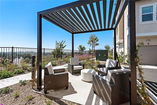 466 Besalu, Mission Viejo, CA 92692 - view of patio featuring outdoor lounge area