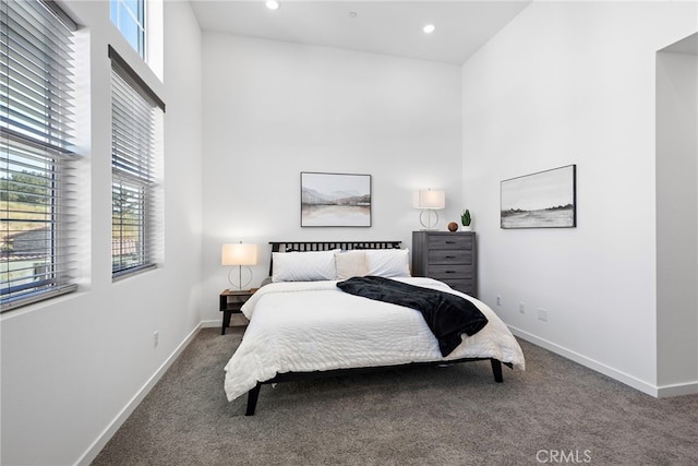 466 Besalu, Mission Viejo, CA 92692 - carpeted bedroom featuring baseboards and recessed lighting