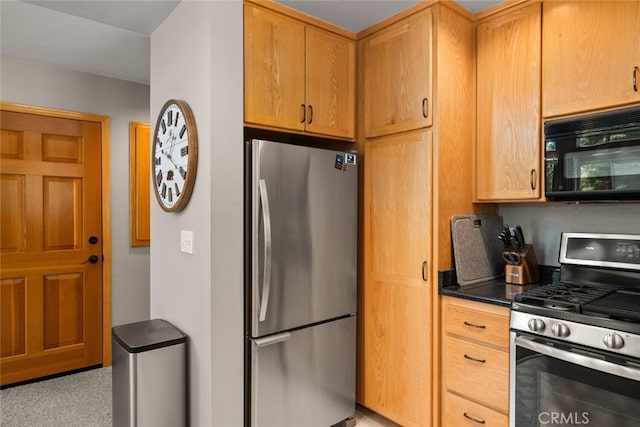 120 Top Of The W Dr, Chester, CA 96020 - kitchen featuring appliances with stainless steel finishes and dark countertops