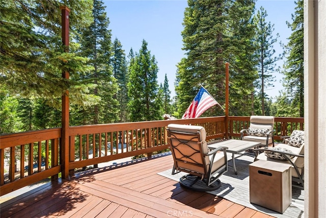 120 Top Of The W Dr, Chester, CA 96020 - deck with outdoor lounge area