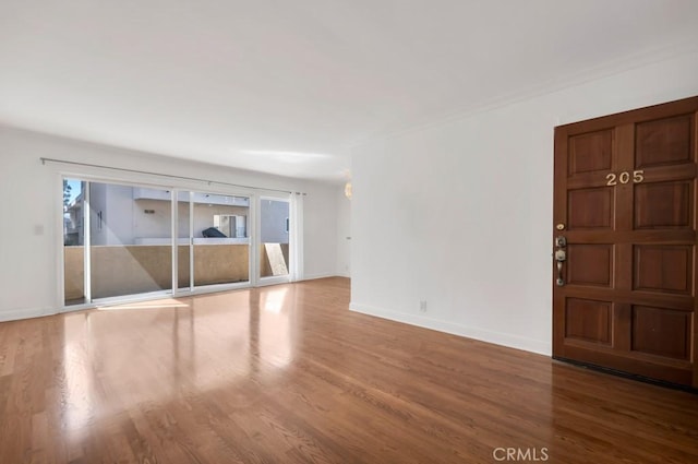 1020 Granville Ave Unit 205, Los Angeles, CA 90049 - spare room featuring wood finished floors