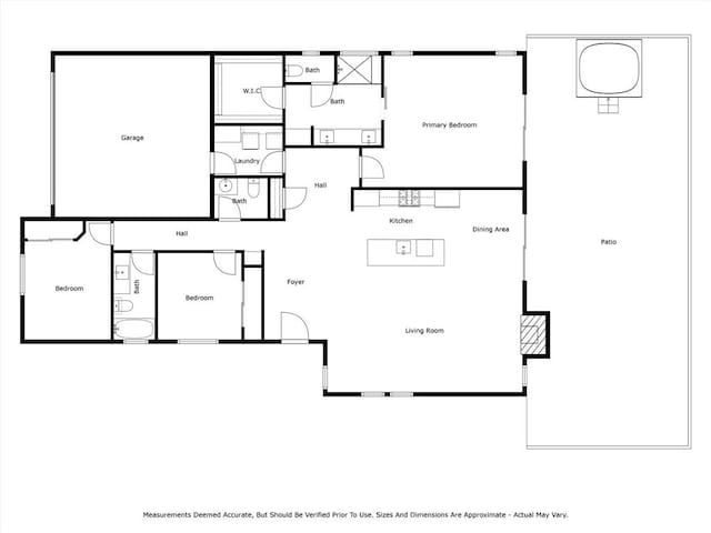 255 Waterfall Rd, Templeton, CA 93465 - floor plan / room layout
