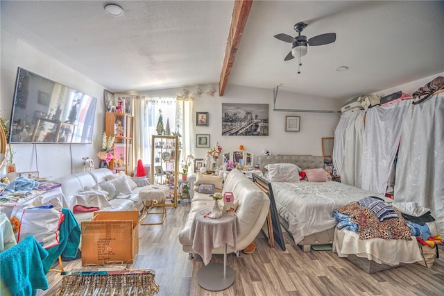 1111 W Berkeley Ct, Ontario, CA 91762 - bedroom featuring wood finished floors and ceiling fan