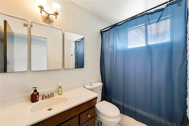 1111 W Berkeley Ct, Ontario, CA 91762 - full bath with vanity, toilet, and shower / tub combo