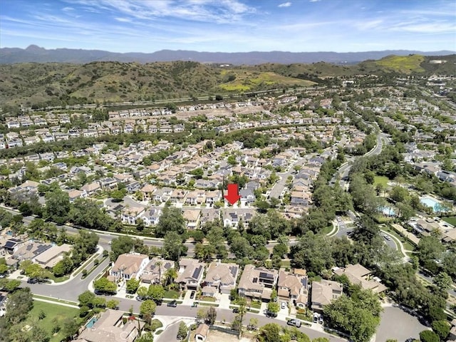 19 Laurelhurst Dr, Ladera Ranch, CA 92694 - aerial view of property's location featuring mountains and nearby suburban area
