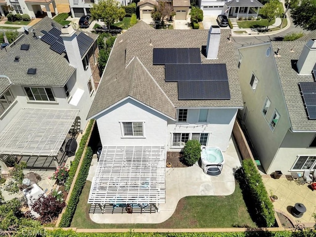 19 Laurelhurst Dr, Ladera Ranch, CA 92694 - aerial perspective of suburban area featuring a pool