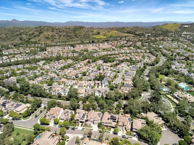 19 Laurelhurst Dr, Ladera Ranch, CA 92694 - aerial view of property's location with a mountainous background and nearby suburban area
