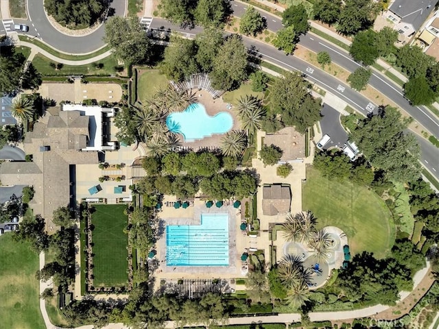 19 Laurelhurst Dr, Ladera Ranch, CA 92694 - aerial overview of property's location with a pool