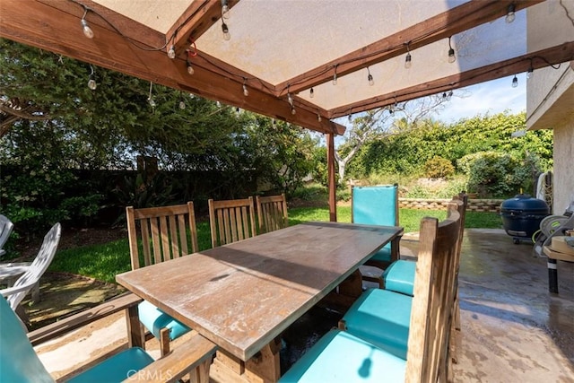 1520 Downs St, Oceanside, CA 92054 - view of patio with outdoor dining space and grilling area