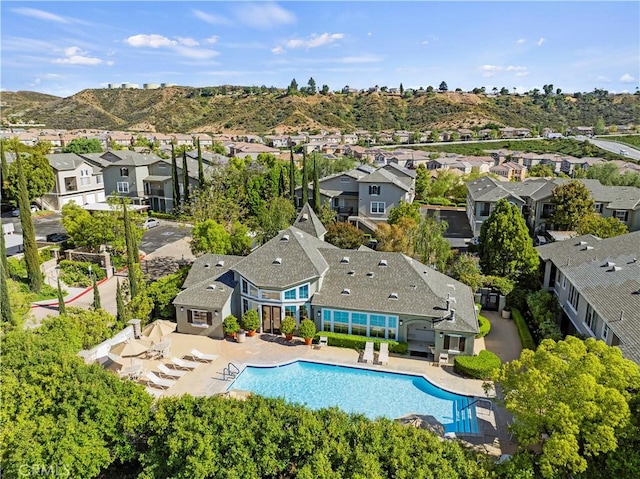 20000 Plum Canyon Rd Unit 1326, Saugus, CA 91350 - outdoor pool featuring a residential view and a patio