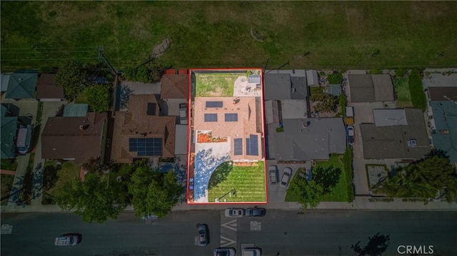 1089 E Columbia Ave, Pomona, CA 91767 - aerial view of property's location featuring property parcel outlined