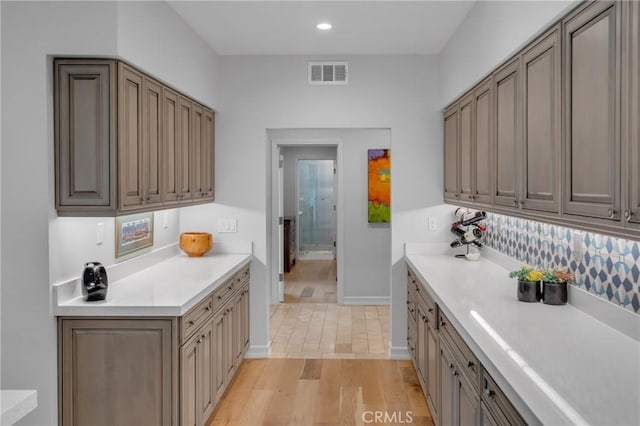 4275 Country Club Dr, Long Beach, CA 90807 - washroom featuring recessed lighting, light wood-type flooring, and baseboards
