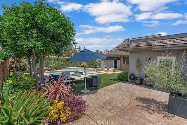 4275 Country Club Dr, Long Beach, CA 90807 - view of patio / terrace with an outdoor living space