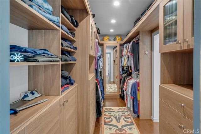 4275 Country Club Dr, Long Beach, CA 90807 - walk in closet featuring light wood finished floors
