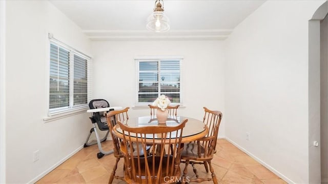 686 W 34th St, San Bernardino, CA 92405 - dining area with arched walkways