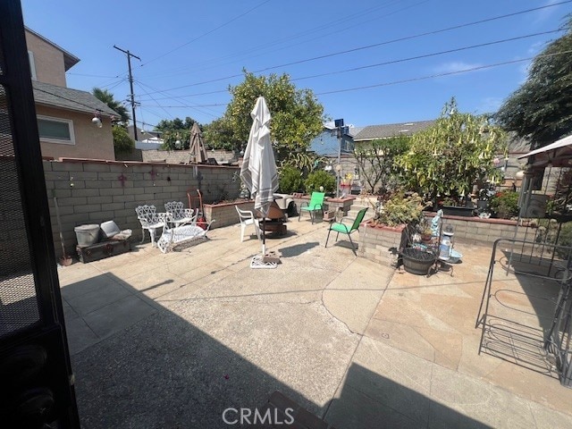 1820 Brockwell Ave, Monterey Park, CA 91754 - view of patio with a fire pit