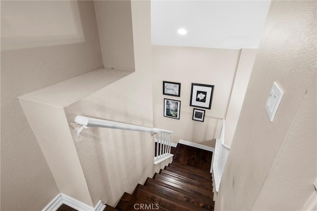1441 Brett Pl Unit 136, San Pedro, CA 90732 - stairway with wood finished floors