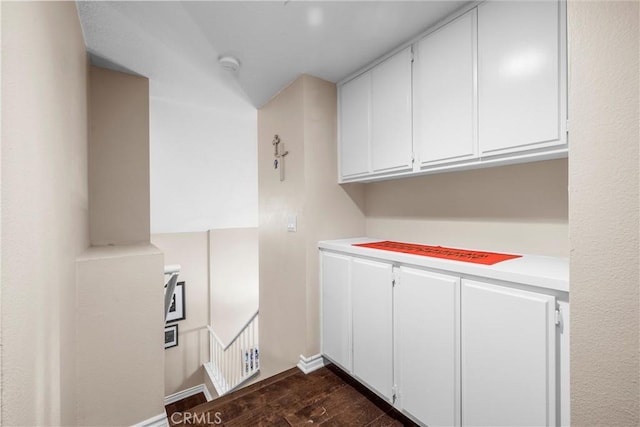 1441 Brett Pl Unit 136, San Pedro, CA 90732 - washroom with dark wood finished floors and baseboards