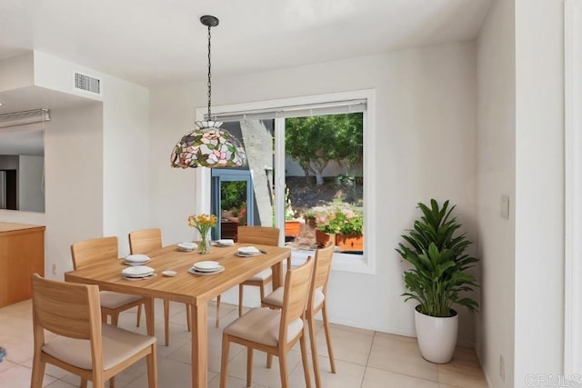 14040 Old Station Rd, San Diego, CA 92064 - dining room with light tile patterned floors