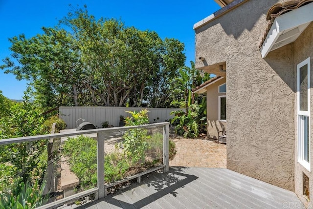 14040 Old Station Rd, San Diego, CA 92064 - view of wooden terrace