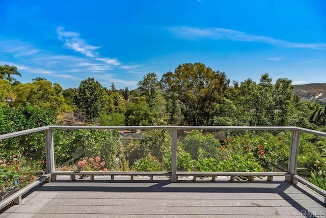14040 Old Station Rd, San Diego, CA 92064 - view of wooden deck
