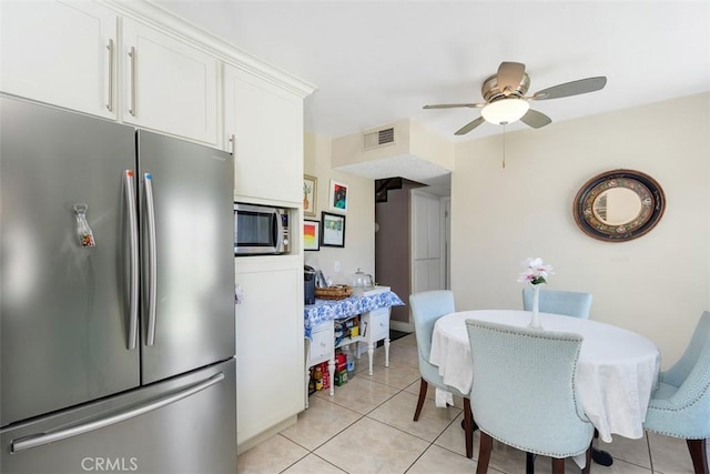 1725 Trinity Loop, Ontario, CA 91764 - dining room with a ceiling fan and light tile patterned floors