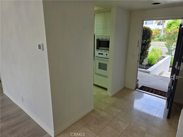 2937 Oakwood Ln, Torrance, CA 90505 - entrance foyer with baseboards and light tile patterned floors