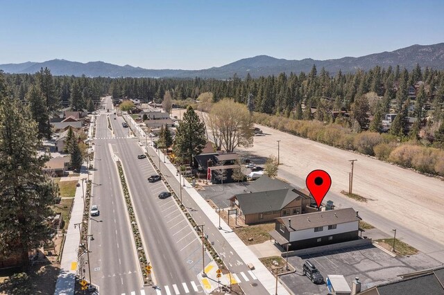 42692 Moonridge Rd, Big Bear Lake, CA 92315 - bird's eye view of a forest and a mountain backdrop