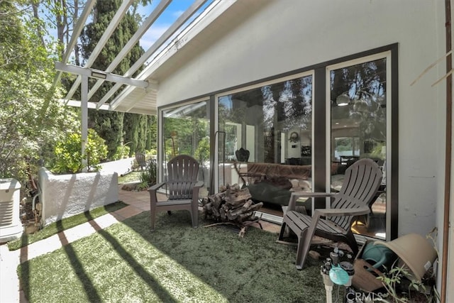9466 Hidden Valley Pl, Beverly Hills, CA 90210 - view of patio