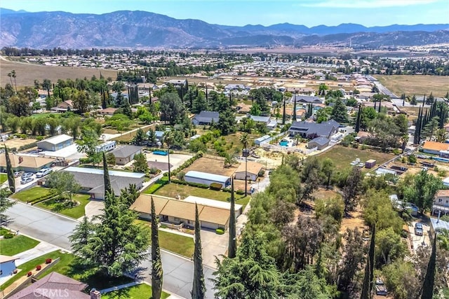 4256 Mockingbird Ln, Banning, CA 92220 - aerial view of residential area with mountains