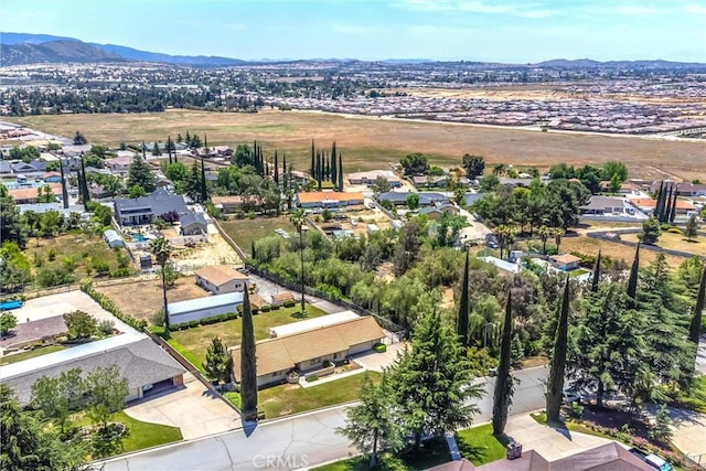 4256 Mockingbird Ln, Banning, CA 92220 - aerial view of residential area featuring a mountain backdrop