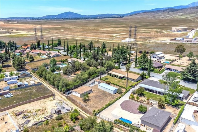 4256 Mockingbird Ln, Banning, CA 92220 - aerial view of residential area with a mountain backdrop