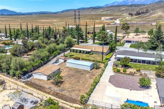 4256 Mockingbird Ln, Banning, CA 92220 - bird's eye view of a mountainous background