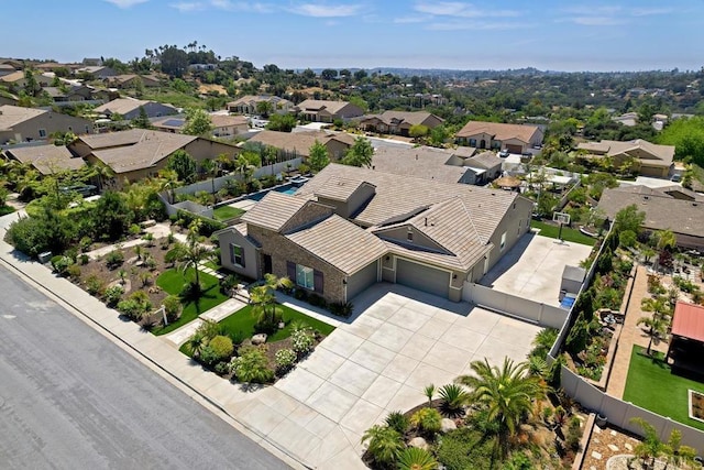 1733 Lemonadeberry Ln, Vista, CA 92084 - aerial perspective of suburban area