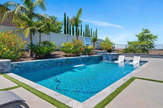 1733 Lemonadeberry Ln, Vista, CA 92084 - view of swimming pool featuring a fenced backyard