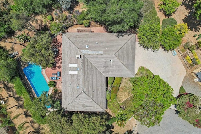 1575 Larson Ln, Fallbrook, CA 92028 - bird's eye view of a pool area