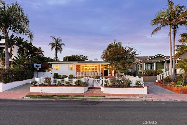230 Esplanade, San Clemente, CA 92672 - view of front of property with a fenced front yard