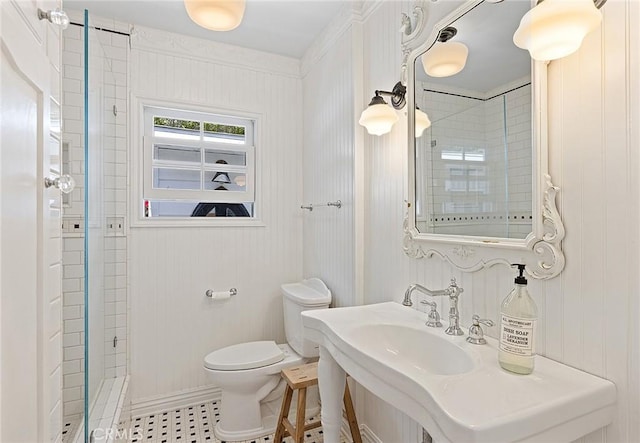 230 Esplanade, San Clemente, CA 92672 - bathroom with toilet and a stall shower