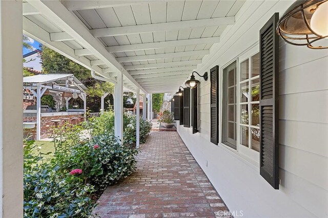 230 Esplanade, San Clemente, CA 92672 - covered porch with a gazebo