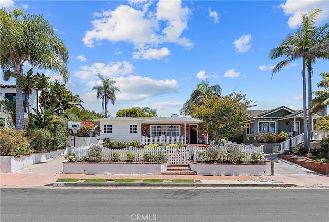 230 Esplanade, San Clemente, CA 92672 - view of front of property with a fenced front yard