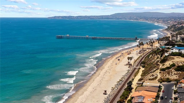 230 Esplanade, San Clemente, CA 92672 - drone / aerial view of a water and mountain view