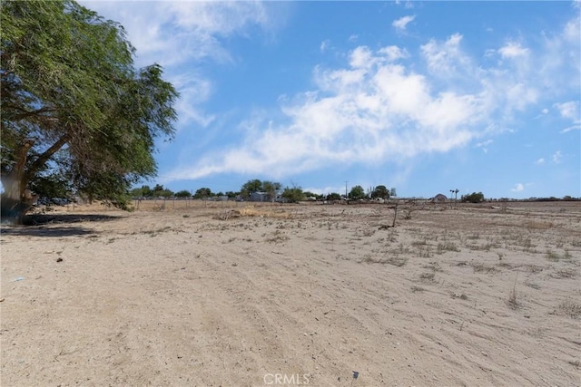 38448 95th St E, Palmdale, CA 93591 - view of yard featuring a view of countryside