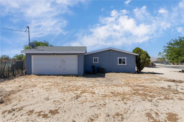 38448 95th St E, Palmdale, CA 93591 - view of side of property featuring central AC unit