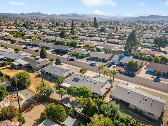 28870 Crosby Dr, Menifee, CA 92586 - aerial view of residential area featuring a mountain backdrop