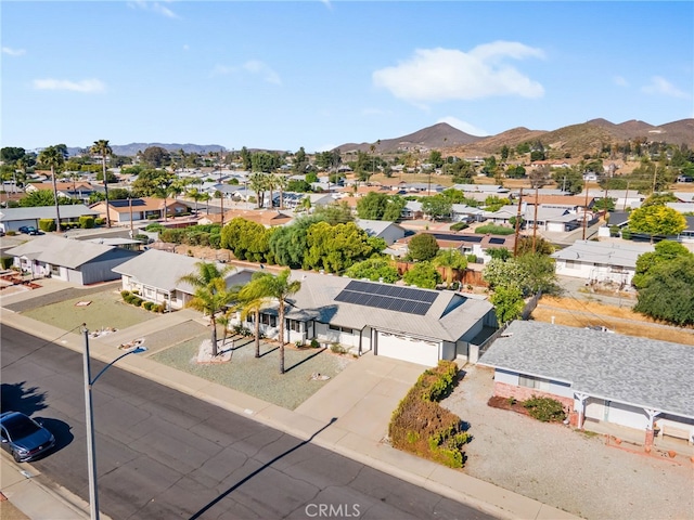 28870 Crosby Dr, Menifee, CA 92586 - aerial view of residential area featuring a mountainous background